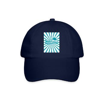 Retro summer - Baseballkappe - Blau/Blau - Vorne