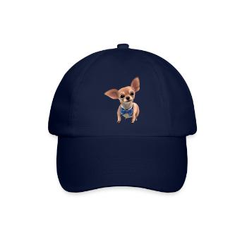 Chihuahua Puppy Dog Owner Chihuahua Dog Dogs - Baseball Cap - blue/blue - Front