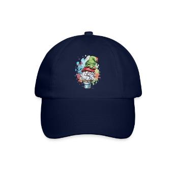Lutin dans le cornet de glace - Casquette classique - bleu/bleu - Devant