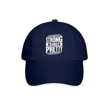 Forte Et Assez Drôle Gym Fitness Dire - Casquette classique - bleu/bleu - Devant