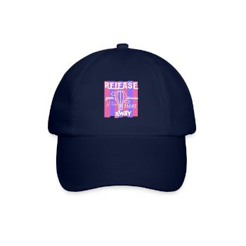 Laissez vos inquiétudes flotter - Casquette classique - bleu/bleu - Devant