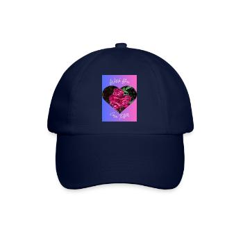 Wish You love Today - Baseballkappe - Blau/Blau - Vorne