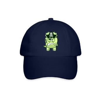 Triceratops Dinosaure Sabre Pirate Capitaine Dino - Casquette classique - bleu/bleu - Devant