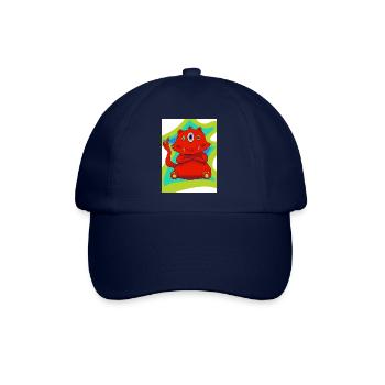 Monstre a trois yeux - Casquette classique - bleu/bleu - Devant
