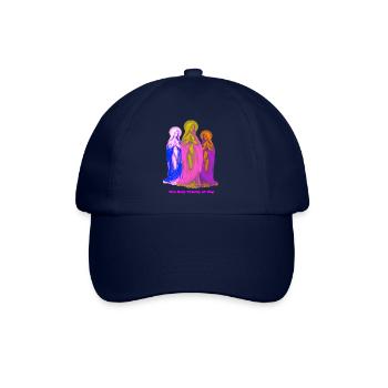 The Holy Trinity of Pop Vierges Colorées - Casquette classique - bleu/bleu - Devant