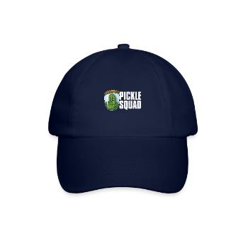 Concombres Aliments sains Cornichons végétaliens - Casquette classique - bleu/bleu - Devant