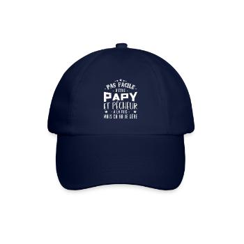 Papy Pêcheur - Casquette classique - bleu/bleu - Devant