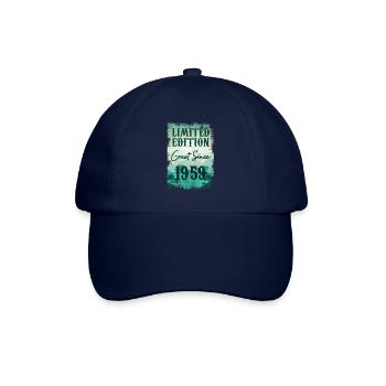 Einzigartig in seiner Art seit 1959 - Baseballkappe - Blau/Blau - Vorne