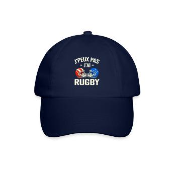 J'peux Pas J'ai Rugby - Casquette classique - bleu/bleu - Devant