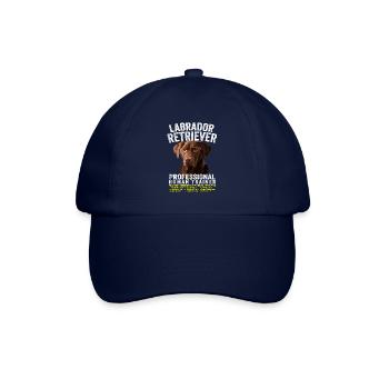Labrador Retriever Professional Human Trainer - Casquette classique - bleu/bleu - Devant
