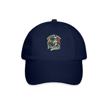 Jahrgang 1983 Geburtstagsgeschenk 1983 - Baseballkappe - Blau/Blau - Vorne