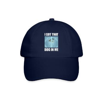 I Got that Dog in Me Xray Meme Funny - Baseball Cap - blue/blue - Front