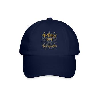 Jahrgang Mai 1978 Geburtstag Mai 1978 Geburtstag Mai 1978 - Baseballkappe - Blau/Blau - Vorne