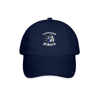 Martial artist BJJ Jiu Jitsu Martial Arts Sports - Baseball Cap - blue/blue - Front