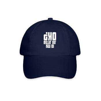 Filles BJJ Brésil Jiu Jitsu Arts Martiaux - Casquette classique - bleu/bleu - Devant
