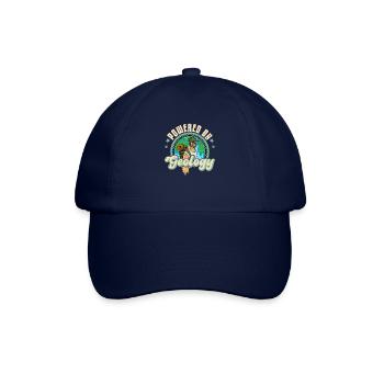 Geologie Berge Steine Geologe Hammer Spruch - Baseballkappe - Blau/Blau - Vorne