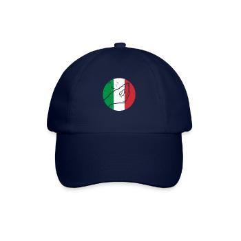 Italie Origine Couleurs nationales Italien - Casquette classique - bleu/bleu - Devant