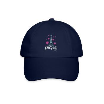 Île-de-France Paris Frankreich Franzose - Baseballkappe - Blau/Blau - Vorne