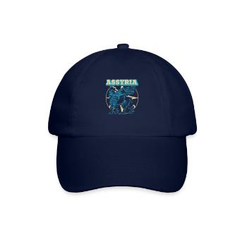 Assyrien Persien Lamassu Iran Mesopotamien Antik - Baseballkappe - Blau/Blau - Vorne