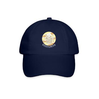 Faultier Namaste Yoga Buddha Meditation Zen - Baseballkappe - Blau/Blau - Vorne