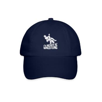Freistilringen Wrestler Wrestling Ringen Suplex - Baseballkappe - Blau/Blau - Vorne