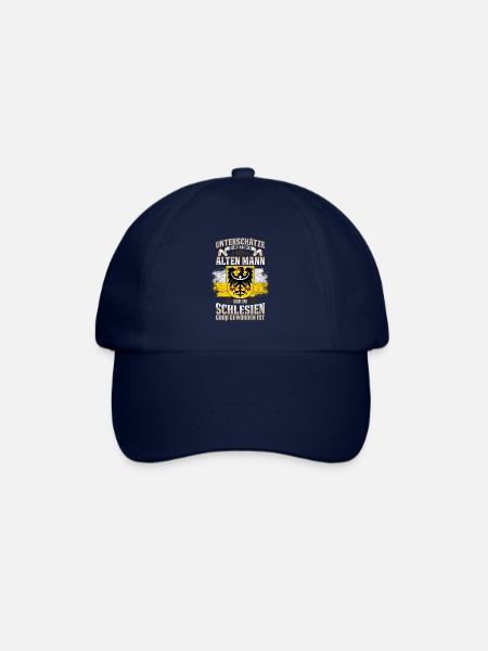 Schlesien Wappen Provinz Schlesisch Region - Baseballkappe - Blau/Blau