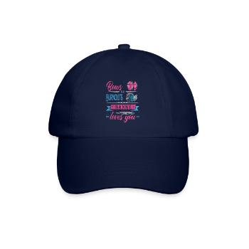 Grinding Or Burnouts Nounou Vous Aime Pour - Casquette classique - bleu/bleu - Devant