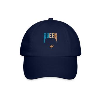 Queen For Pride Black African American Woman - Baseball Cap - blue/blue - Front