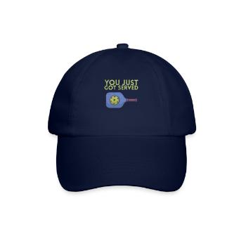 You just got served for Pickleball Player - Baseball Cap - blue/blue - Front