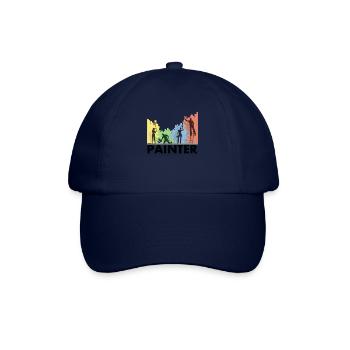 Maler-dekorateur-design Pour les peintres-artistes - Casquette classique - bleu/bleu - Devant