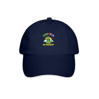 Funny Cute Dinosaur Unicorn - Dinocorn ou unisaure - Casquette classique - bleu/bleu - Devant