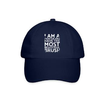 Je suis peintre et j’ai le plus beau pinceau - Casquette classique - bleu/bleu - Devant