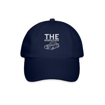 Das Rodfather-design Für Oldtimer-fans - Baseballkappe - Blau/Blau - Vorne
