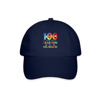 100 jours d’apprentissage Célébrons - Casquette classique - bleu/bleu - Devant