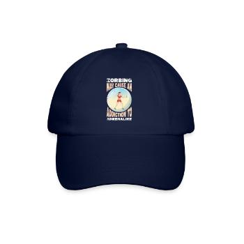 Zorbing peut causer une dépendance à l’adrénaline - Casquette classique - bleu/bleu - Devant