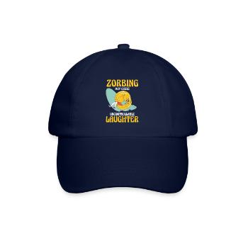 Zorbing peut provoquer un rire incontrôlable - Casquette classique - bleu/bleu - Devant