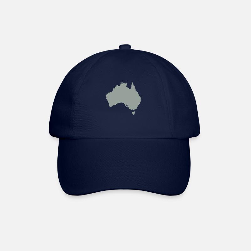 Australien - Baseballkappe - Blau/Blau