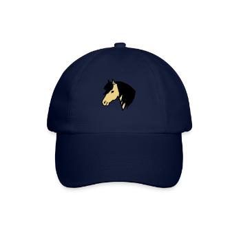 Poney - Casquette classique - bleu/bleu - Devant