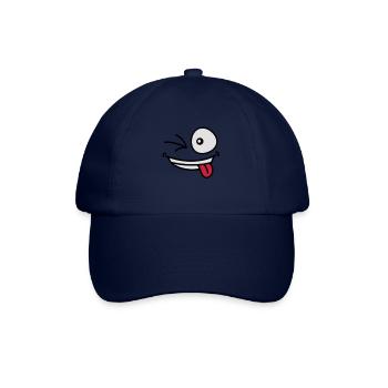 crazy_grin_face - Casquette classique - bleu/bleu - Devant