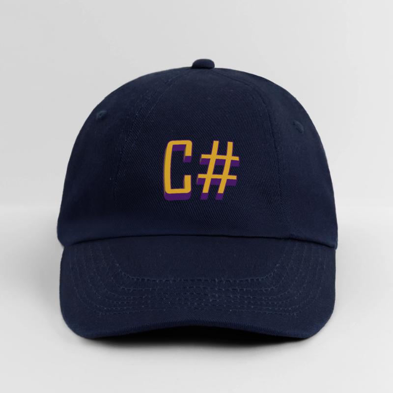 Programmiersprachen: C # / C sharp (Classic) Baseballkappe