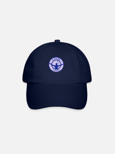 apnee apnea atemstillstand4 logo - Casquette classique - bleu/bleu