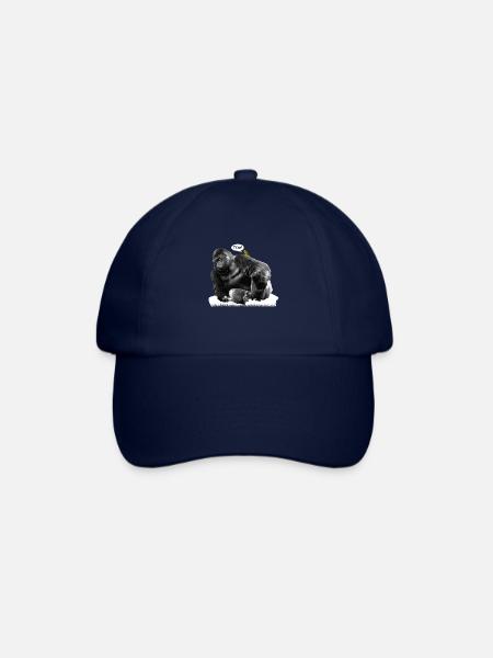 Gorilla - Baseballkappe - Blau/Blau