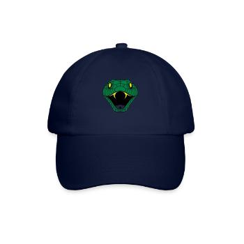 snake_002 - Casquette classique - bleu/bleu - Devant