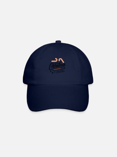 christmas loading - Baseballkappe - Blau/Blau