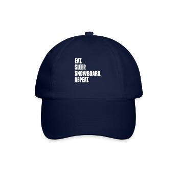 Snowboard Snowboarder - Baseballkappe - Blau/Blau - Vorne