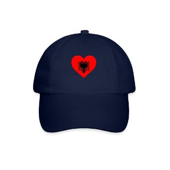 albanien - Baseballkappe - Blau/Blau - Vorne