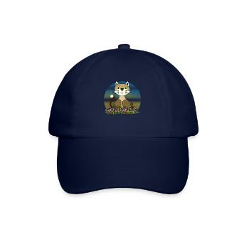 Cat - Baseball Cap - blue/blue - Front
