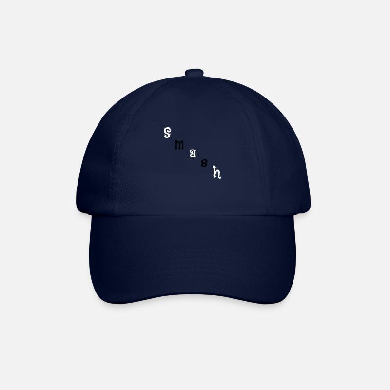 Smash - Baseballkappe - Blau/Blau