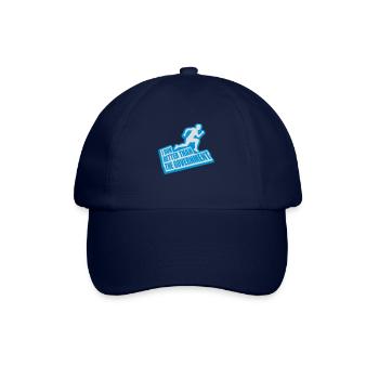 run better than government - Baseball Cap - blue/blue - Front