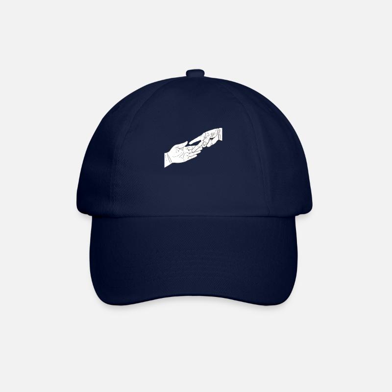 Steinscherentasche - Baseballkappe - Blau/Blau